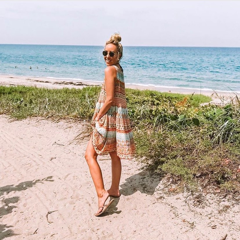 Looking back on beach days with #LoveKyla 🌞 (📸: <a href="/mykindofcasual/">Mykindofcasual</a>)
