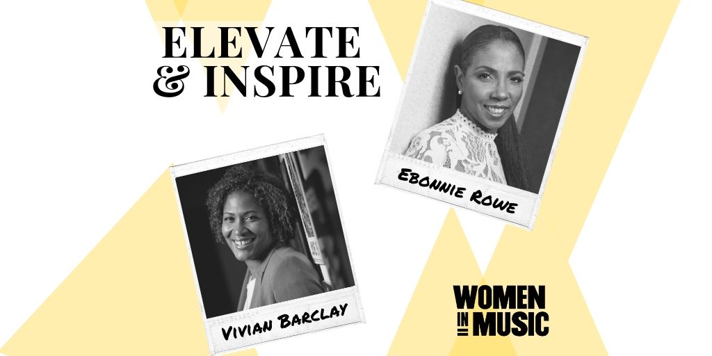 The Women in Music “Elevate” series is a celebration of industry leaders and those who inspire them! This week we're celebrating Ebonnie Rowe of @TheHoneyJam and Vivian Barclay of @WarnerCanadapub. Full details here: tinyurl.com/y7uz5jzv