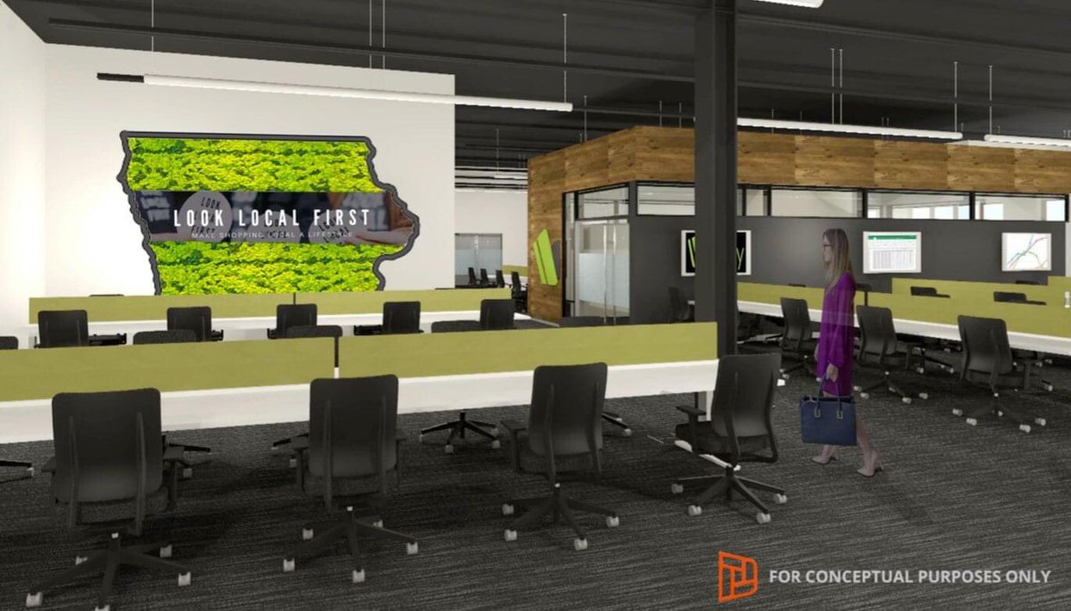 vizypay's tweet photo. COMING SOON (2021): VizyPay 2.0! We have been working hard with #DowningConstruction over the past few months to design this new space. Take a look at these rough draft renderings of what our new office might look like! π€© #commercialdesign #newoffice https://t.co/ILgP7mxaTp