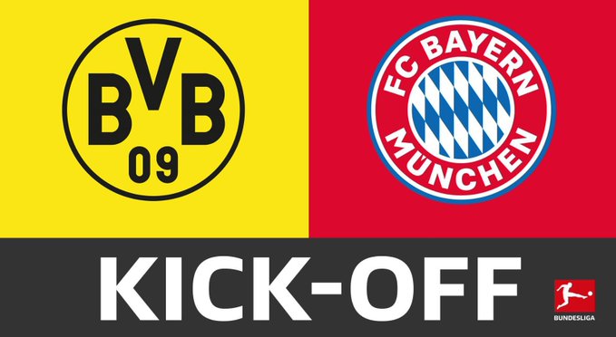 NaijaBet's tweet photo. The teams are in...
#BVB XI: Burki, Piszczek, Hummels, Akanji, Hakimi, Delaney, Dahoud, Guerreiro, Hazard, Brandt, Haaland
#FCB XI: Neuer, Pavard, Boateng, Alaba, Davies, Kimmich, Goretzka, Coman, Muller, Gnabry, Lewandowski
#BVBFC
Bet Live on https://t.co/FVoZEfDcAq 💻📲 https://t.co/uJE7PIhjoc
