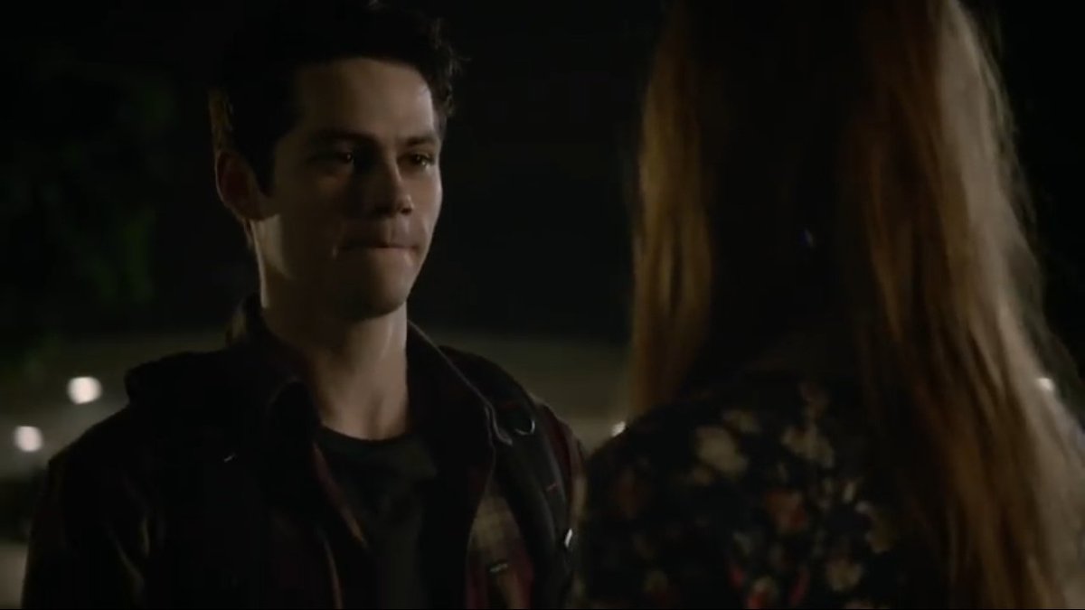         6×01 Stiles: "Lydia, you're so smart,  I could kiss you right now!"   Lydia: "Do not kiss me."  Stiles: "Not gonna, no. Mmm.      Did it anyway!"    