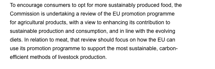 Eating_Better's tweet photo. European Commission new Farm to Fork strategy:
- consumer support to opt for more sustainable meat
-50% reduction of pesticides
-20% reduction of fertilisers
-50% reduction in antimicrobials for farmed animals 
-25% agricultural land for organic farming 👉https://t.co/oQ2FMN6g2Y https://t.co/6ZBi9afAT8
