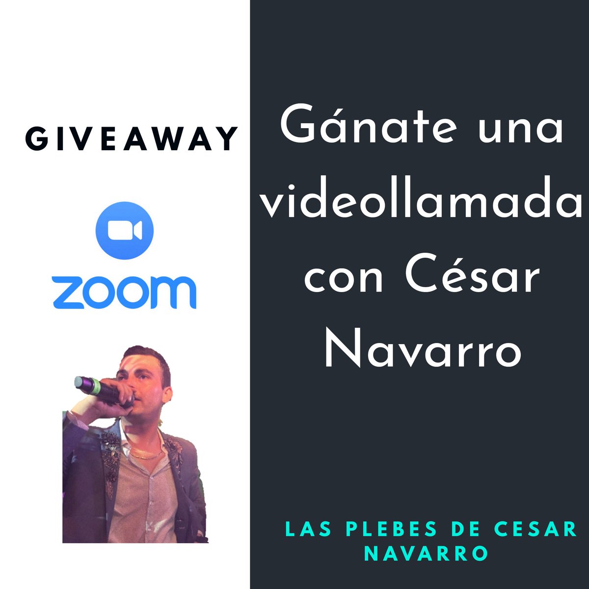 PlebesDeCesar's tweet photo. Recuerden que tenemos un #Giweaway en nuestra cuenta de Instagram😉 #lasplebesdecesarnavarro 👌🏼❤ https://t.co/zA5WdUc47e