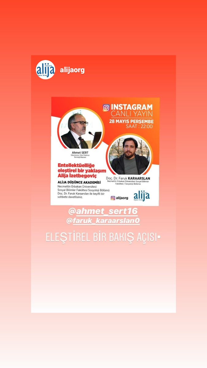 Eleştirel bakış...