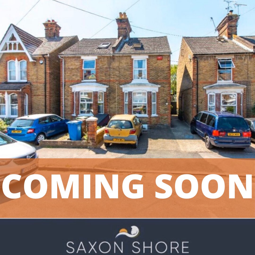 Saxon Shore Estate Agents (@saxonshoreway) on Twitter photo COMING SOON
A very well presented three bedroom Victorian semi detached property located in Central Faversham a very short walk to the town centre and main line station.
If you’re interested contact us on 01795 533577 or info@saxonshore.co.uk COMING SOON
A very well presented three bedroom Victorian semi detached property located in Central Faversham a very short walk to the town centre and main line station.
If you’re interested contact us on 01795 533577 or info@saxonshore.co.uk