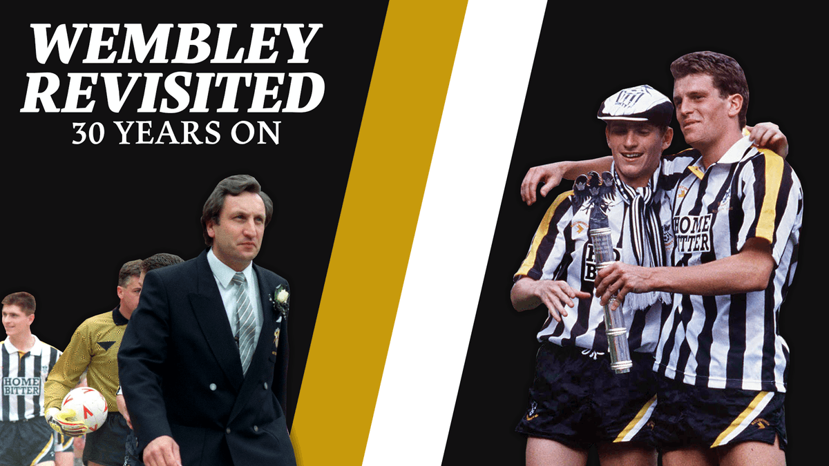 Tomorrow we celebrate the 30-year anniversary of our first ever trip to the Twin Towers! 🤩

We'll be bringing you a half-hour dose of pure nostalgia featuring Warnock, Johnson, Short and Bradd at 7.30pm on Facebook and YouTube - make sure you tune in on the big day!