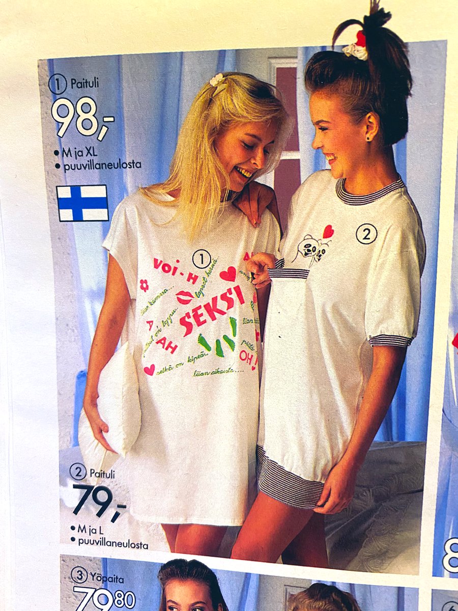 nordicteija's tweet photo. Olen ollut maaseudun rauhassa. Koska nämä vuoden 1989 Anttilan kuvastot vaativat julkisuutta, raotan taukoani sen verran, että saatan nämä tietoisuuteenne. Ennen oli kunnollista. #1989 #anttilankuvasto https://t.co/59phLP9k3t