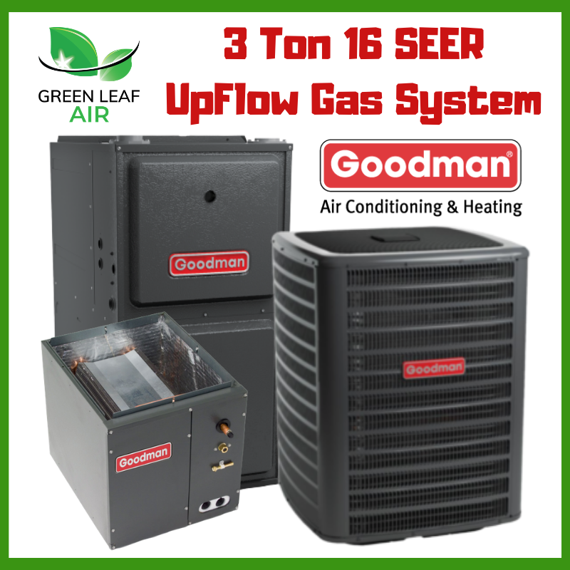 GreenLeafAirAC's tweet photo. Goodman 3 Ton 16 SEER 80000 BTU 80% AFUE Up-Flow Gas Furnace System...
#Goodman #3Ton #16SEER #80000BTU #80AFUE #UpFlow #AirConditioner #GasFurnace #GasSystem #HVACSystem
For #Discount click on this link.
https://t.co/TMZXVv3BbC https://t.co/HPGlinNCK8