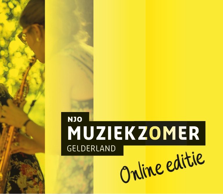 We zijn erg blij om te kunnen aankondigen dat we momenteel werken aan de voorbereidingen van een online editie van de NJO #Muziekzomer Gelderland in de periode van 31 juli t/m 16 augustus 2020! Houd ons in de gaten op muziekzomer.nl en social media voor meer info.