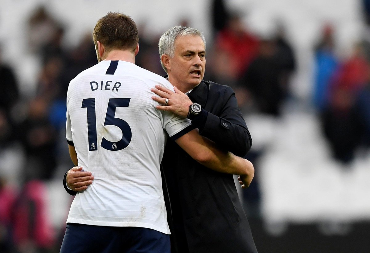 Eric Dier:"He’s very personal. He makes you feel very comfortable around him. He’s very approachable. He’s got a lot of energy. He’s at training every day, he's really involved. He’s a winner. He wants to win. I’ve really enjoyed learning new things."