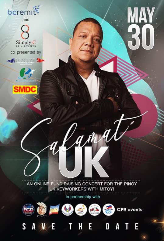 CarolPanday's tweet photo. Please share and support.

This Saturday, May 30 2020
12:30PM UK time/7:30PM Manila time

@AlvinCarpio https://t.co/UI1BgdmYlV
