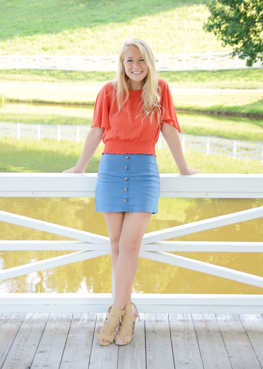 West Senior Spotlight: Lewis Walton, "She has the biggest ❤️! She has consistently made my world a better place w/ her creative 👁, courage for stepping outside her comfort zone &amp; sharing her love for including the excluded. Her empathy is humbling &amp; her generosity is beautiful."