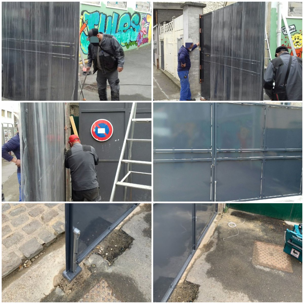 Atelier93100's tweet photo. Fabrication et pose divers portails #montreuil #ServicePublic #ateliermunicipal #atelier93100 https://t.co/g6yL6zXOqz