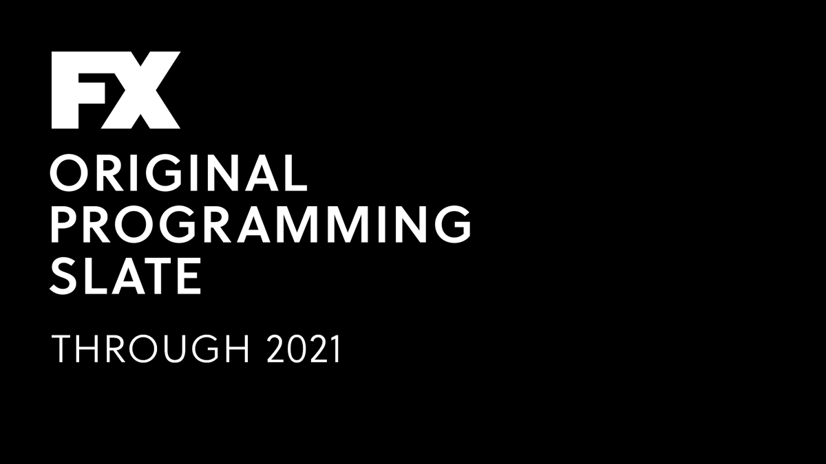 our original programming slate is set through 2021, read below to see what’s coming (a thread)
