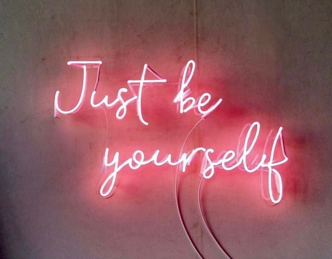 Just be yourself, there is no one better 🧡