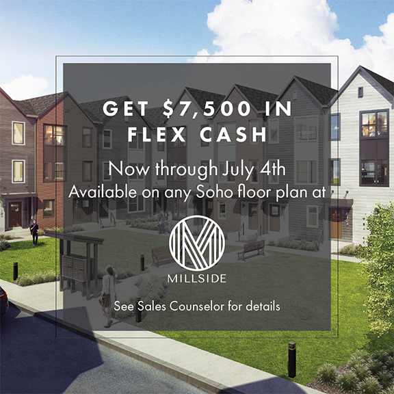 onyxandeast's tweet photo. Life at Millside offers new townhomes in a convenient, walkable location near downtown Indianapolis! Receive $7,500 in flex cash on any SoHo, 2-car garage floor plan at Millside until July 4th. Call us today! 317-672-7919.
#Millside #Indy #CityLiving #Mibor #Bagi #IndyRealEstate https://t.co/E2q8VaOMeT