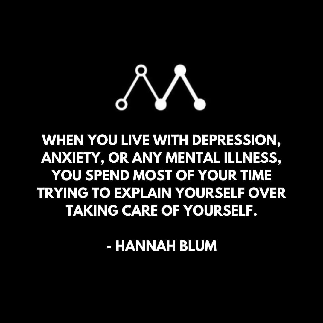 _MindsAlike's tweet photo. Unfortunately due to the lack of awareness surrounding mental health, people are left to suffer in silence. Often feeling as if they have to explain and apologise for their actions or emotions, rather than doing what is most important- taking care of themselves. 
- https://t.co/oDIDJLPVe6