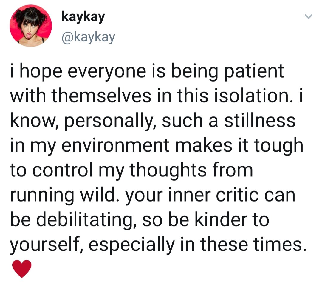 She knows how important self care is and helps people with her words. I personally in love with her tweets, i love reading them and realize there is someone out there who understands me and my thoughts. And this is her TedTalk which she mentioned self love 