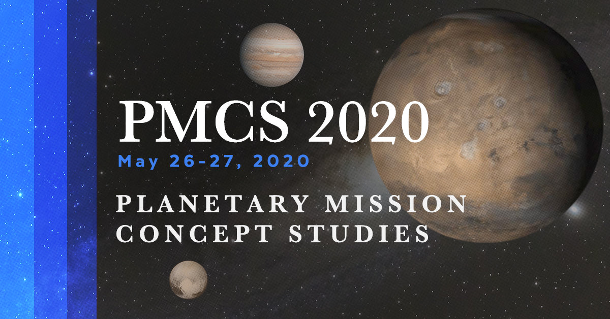 Where will  #NASA be sending planetary science missions in the coming decade? The  #PMCS workshop today and tomorrow will highlight 11 exciting new concepts (thread)  http://hou.usra.edu/meetings/pmcs2 … [1/n]