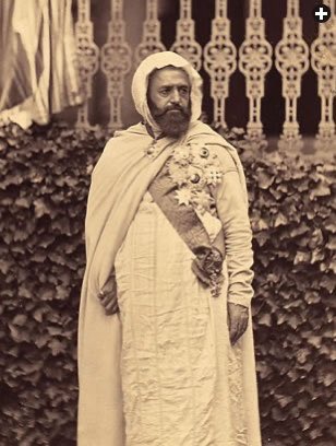 May 26, 1883 - 2020 : As we honor today Emir Abdelkader’s memory and commemorate his continuing legacy, let’s remind how great & powerful his was. (Photography by Étienne Carjat in 1865.)