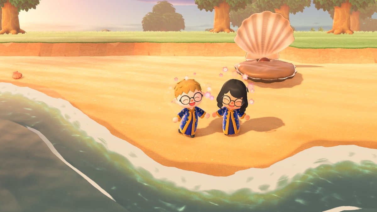 Spookshot's tweet image. Mine and Miranda's first date!  #AnimalCrossing #ACNH #NintendoSwitch