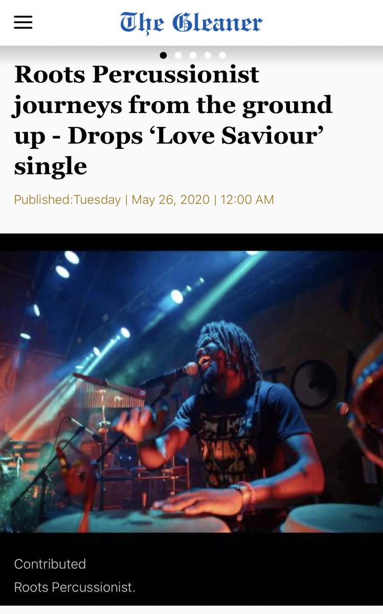 RootsLewis's tweet photo. Give thanks @JamaicaGleaner for the opportunity to tell my story in todayβs papers. An honour and a joy. ππΏππΏππΏ
Read my feature in todayβs Gleaner available at newsstands nationwide and online: https://t.co/0x1NBXS6dn
#LOVESAVIOUR #JamaicaGleaner https://t.co/FKfDjgXUp3