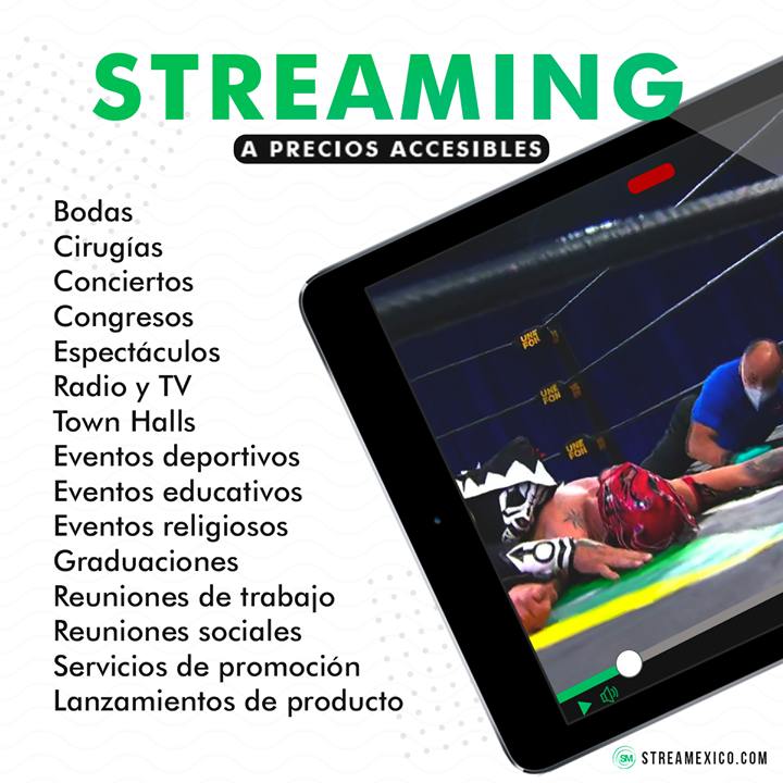 frankstrada's tweet photo. #STREAMEXICO te ofrece una plataforma de #streaming flexible con una extraordinaria calidad de audio y vídeo en cuanto a la tasa de bits y ancho de banda necesario, es decir corto tiempo de retardo en el buffer. 😉😎
•
•
•
#Streaming #ConectandoAudiencias #EnVivo #Transmis… https://t.co/acSuRMDLco