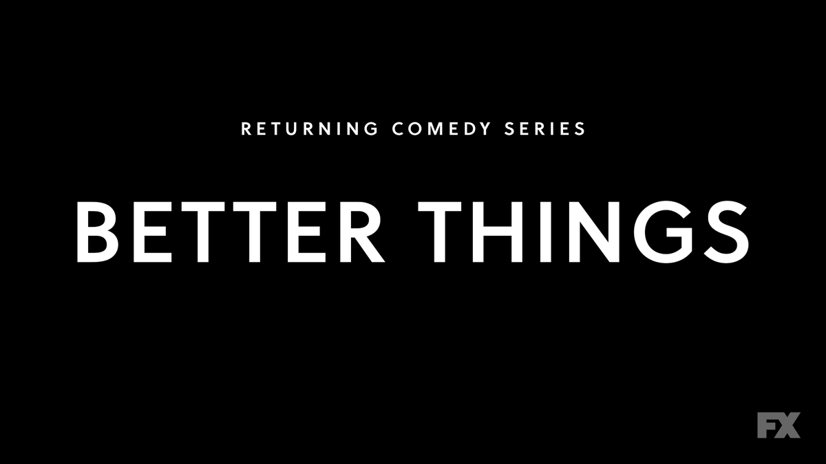 the acclaimed and award-winning comedy series  @betterthingsfx created by, starring, written and directed by  @pamelaadlon