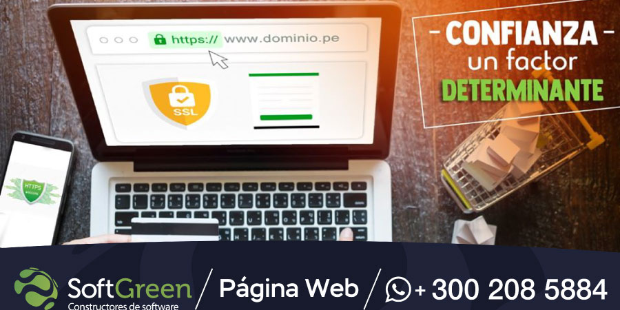 softgreenltda's tweet photo. Para #vender por #Internet tu #SitioWeb debe ser #Confiable. En #SoftGreen creamos #PáginasWeb 100% #Seguras 📲 #WhatsApp +57 300 208 5884 https://t.co/7PWPEq73GO