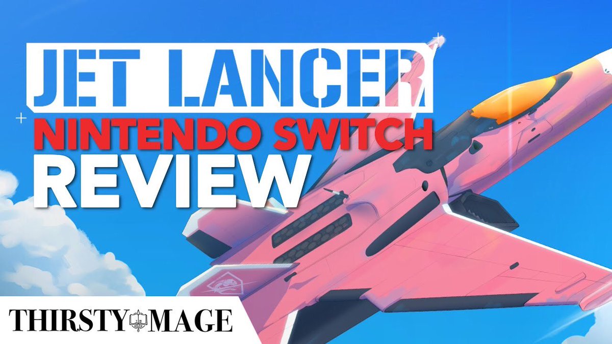 TheThirstyMage's tweet image. So many great #indiegames out there and we continue to do our part by highlighting another one: Jet Lancer on the #NintendoSwitch 

Jet Lancer Review youtu.be/i5kT-p8grNI

Terrific shoot ‘em up with excellent flying mechanics. 
#videogames #reviews #nindies