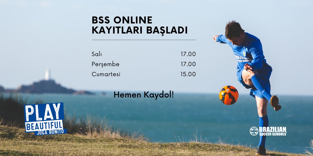 Brezilyalı gibi oynamak için Türkiye'nin her yerinden katıl. Sahalara formda dön!

Yetenek Rozetleri Programı ile Seviye Atla; Öğren, Geliştir, Ölç ve Madalyalar Kazan! 

Hemen Kaydol: wp.me/P94pkQ-kO