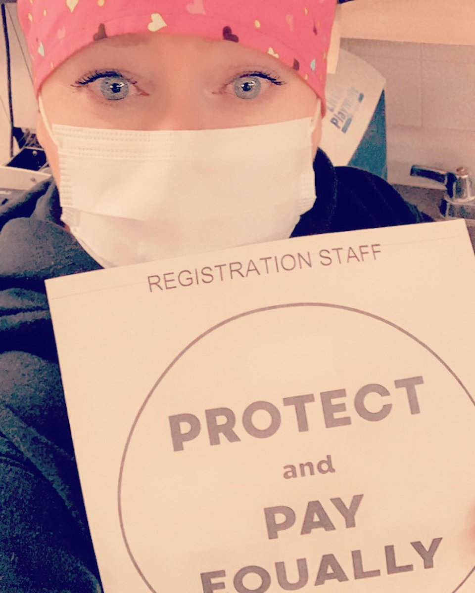JoeMacsGurl's tweet photo. @fordnation @celliottability #pandemicpay CLERICAL MATTERS TOO!!! #wemattertoo #weressential https://t.co/2V14buLJOj