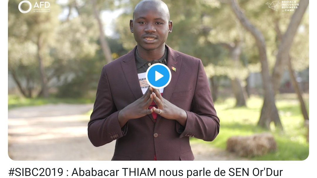 À suivre à travers ce lien : youtu.be/C2blLxTcoRY
<a href="/SENOrDur/">SEN Or'Dur</a> <a href="/AFD_France/">Agence Française de #Développement (AFD) 🇫🇷 🇪🇺</a> <a href="/Euromed_MRS/">Euroméditerranée</a>