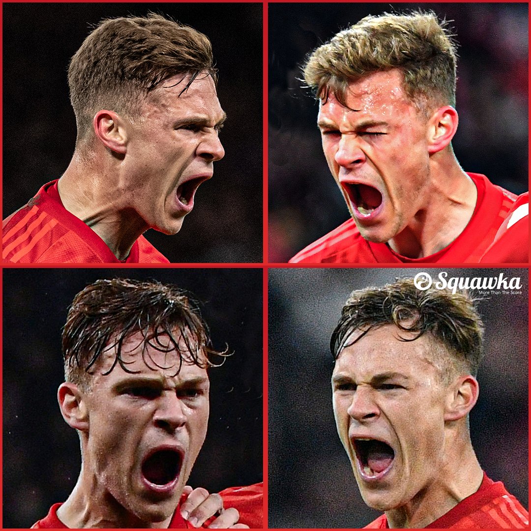 Squawka News on Twitter: "Another trademark Joshua Kimmich roar at full-time.… "