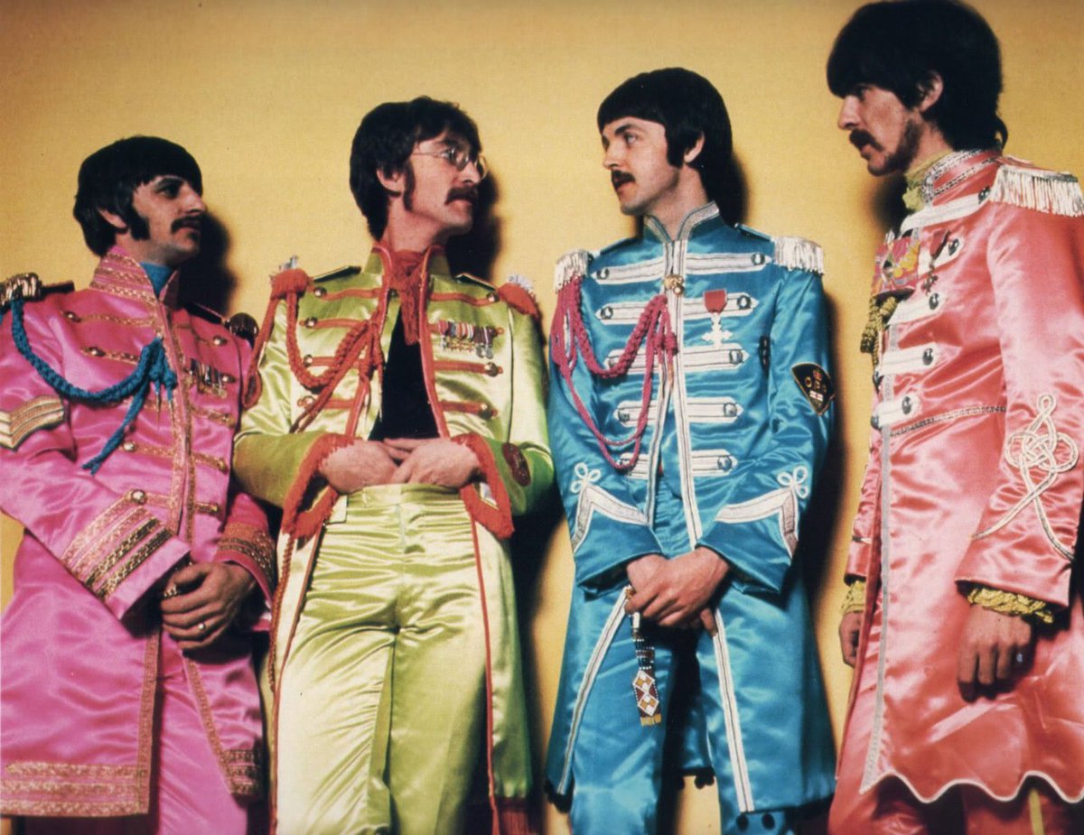 the beatles broke up in 1966 and sgt pepper was their funeral: the truth behind the beatles only concept album, a thread.