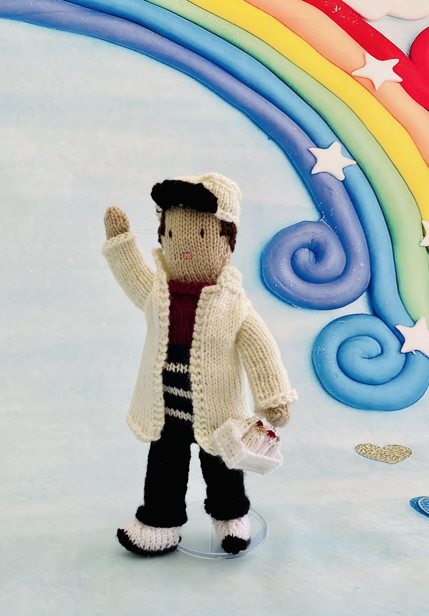 YarnBomber100's tweet photo. 🎉CELEBRATING KEY WORKERS &amp; COVID-19 HEROES 🎉

Day 44 - milkman 
I’m Lewis, I've been delivering milk &amp; groceries to my customers, for some I may be the only person they see - I give them a big smile and a cheery wave
https://t.co/BFr67zyRqr

#stayhome
#protectthenhs
#savelives https://t.co/7l6w1ScX32