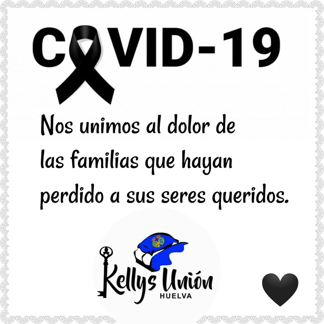 kellysHuelva's tweet photo. Desde Kellys Unión Huelva nos sumamos al luto por las victimas del #COVID__19 en nuestro país https://t.co/M3lxw1J0jv