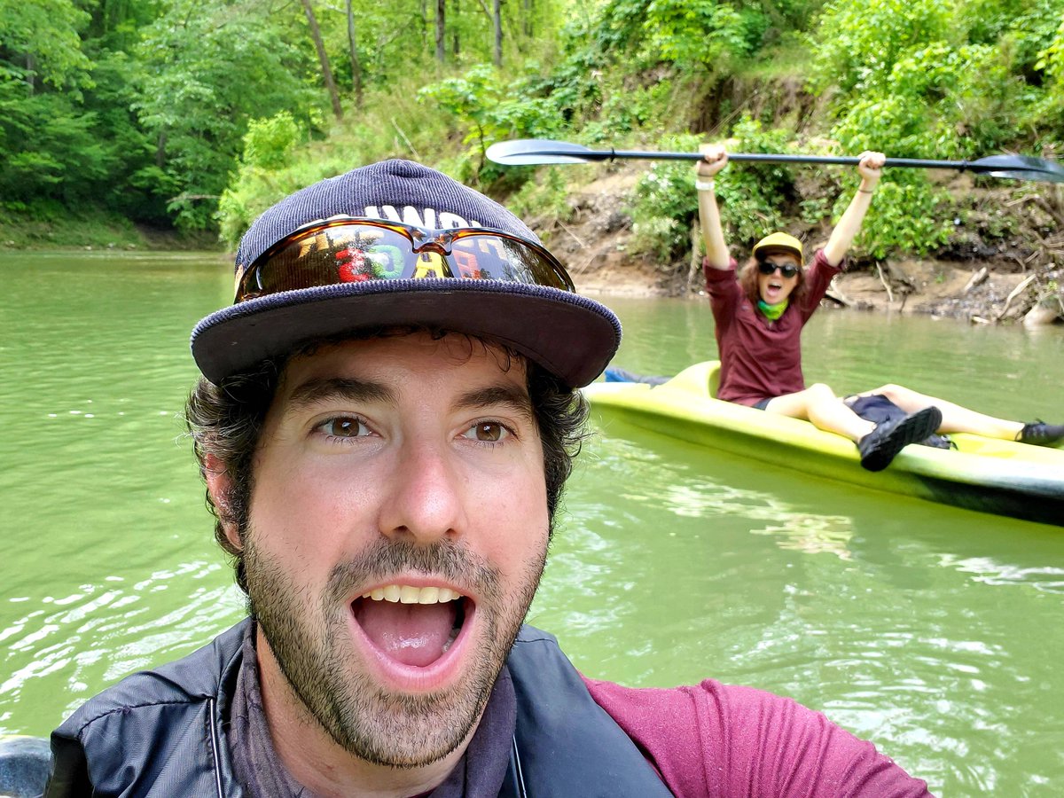 darioncarden's tweet photo. 8 mile paddle courtesy of Red River Adventures! It was an exciting trip - especially when the thunder and lightning began to make its way in. But we still managed to get a jump in from Jump Rock.
#redrivergorge #rrg #dbnf #memorialday #weekend #HiketheBluegrass #optoutside https://t.co/zS8Vm4N40s