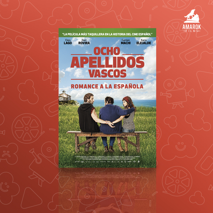 Agrégale un poco de alegría y romance a tu día con OCHO APELLIDOS VASCOS, la película más taquillera del cine español. ¡Disfrútala y vive un romance a la española!  😂💓