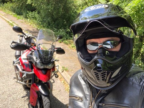 arrowgroup's tweet image. Took my bike in for its service today. Got given a loan bike which was the new Tiger 900. Very impressed I have to say, love the engine note and acceleration..