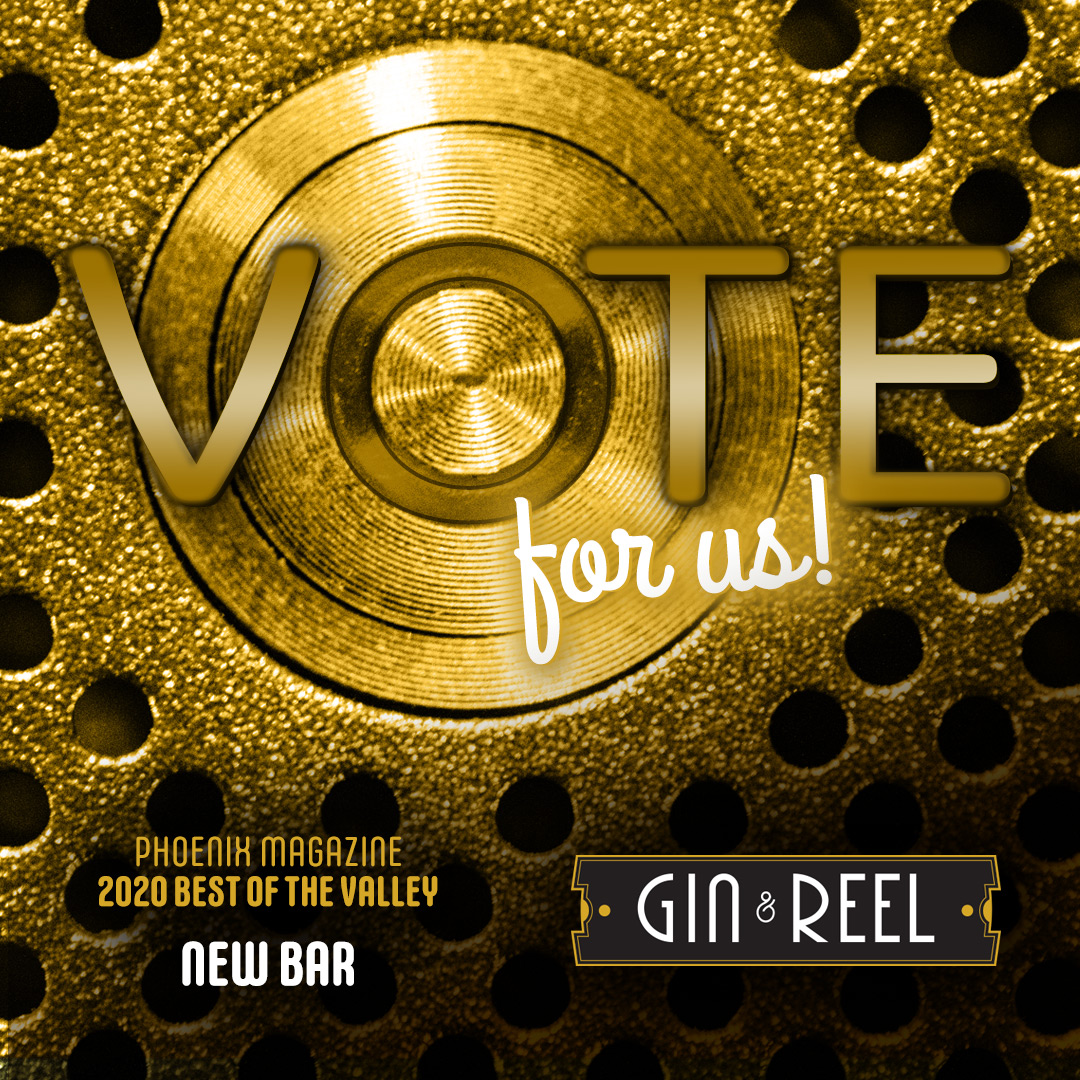 thestircoffee's tweet photo. Good People of #AZ #PHX #Scottsdale &amp; Valley Wide - #GinAndReel (located near @thestircoffe ☕️on @highstreetaz) has been Nominated by @phoenixmagazine for #BestNewBar 🏆- It would mean the world to us if you could share some ❤️and Vote for us here: https://t.co/8YCFQqI4F9 #Vote https://t.co/7SYEGfI9MI