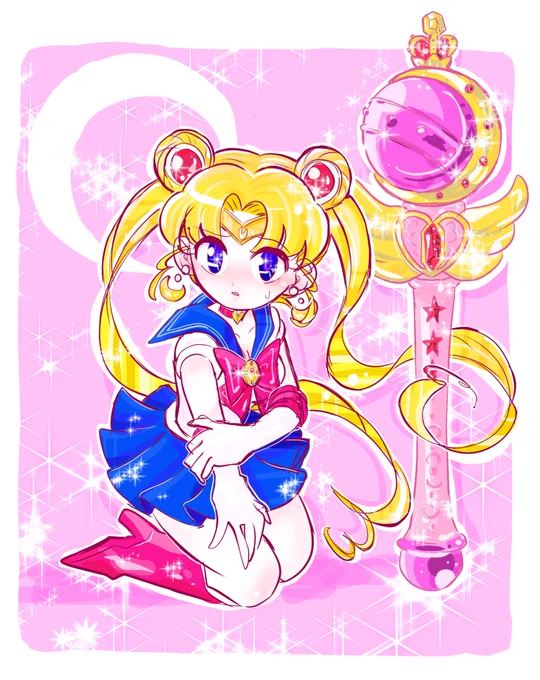 #sailormoonredraw #セーラームーン
#月野うさぎ #らくがき #イラスト 