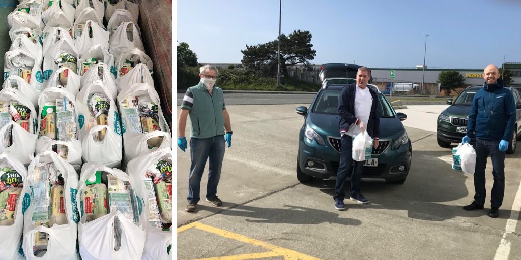 Anglesey Freemasons delivered 39 food bags via 6 schools to disadvantaged children, providing a healthy balanced diet. Supported by North Wales Freemasons Charity, £2,500 has been donated to ensure weekly deliveries until the summer holidays. Great #community support #Freemasons