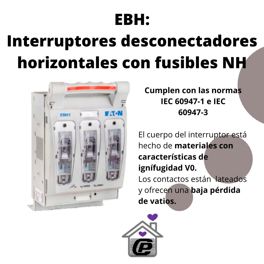 Protecontrol's tweet photo. Los interruptores desconectores horizontales para fusibles NH ofrecen una amplia selección de clasificaciones y tamaños (tamaños 000 hasta 3) https://t.co/YZmYdzCCKz
#InterruptoresDesconectadoresHorizontalesConfusiblesNH https://t.co/ge9jI57MqK
