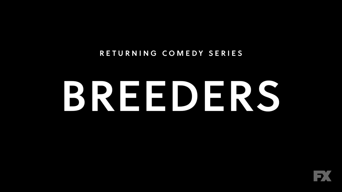 parenting is a full-time job.  #breedersfx will return for season 2