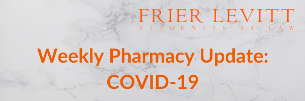 FrierLevitt's tweet photo. Stay up to date with our weekly Pharmacy Update: COVID 19 featuring insight on business interruption insurance, PPP loans, #PBMs, manufacturer rebates and more. https://t.co/aNjwHdJY9R #COVID19 #Coronavirus #IndependentPharmacy #PharmacyLaw #BoardofPharmacy #CMS #PPP #PPPLoan https://t.co/C7efoufpfT