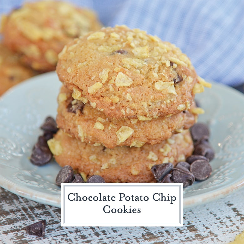If you are a "salty and sweet" lover, these POTATO CHIP COOKIES are for you! Chocolatey, salty and just the right amount of crunch! 

Recipe &amp; Pin: savoryexperiments.com/potato-chip-co…