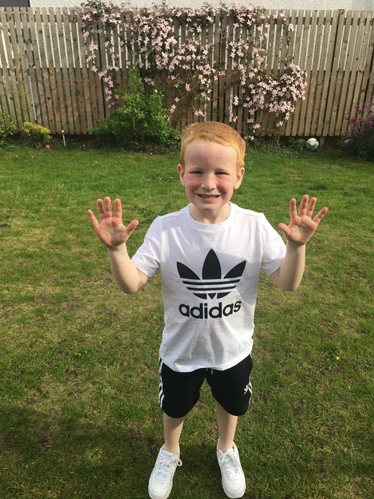 It's the last week of Aiden's mile a day in May fundraising for Spirit Aid. Let's get behind this amazing 6 year old and help him make a difference to so many people. justgiving.com/fundraising/Me… <a href="/UKRunChat/">UKRunChat</a> <a href="/megqueen86/">Megan Queen</a> <a href="/Glasgow_Live/">Glasgow Live</a>