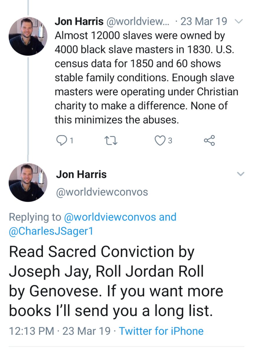 7/ Well, folks started noticing quickly that a book by the same title, written by a "Joseph Jay," has been suggested by Harris as a resource more than once, and is even listed on his current website: