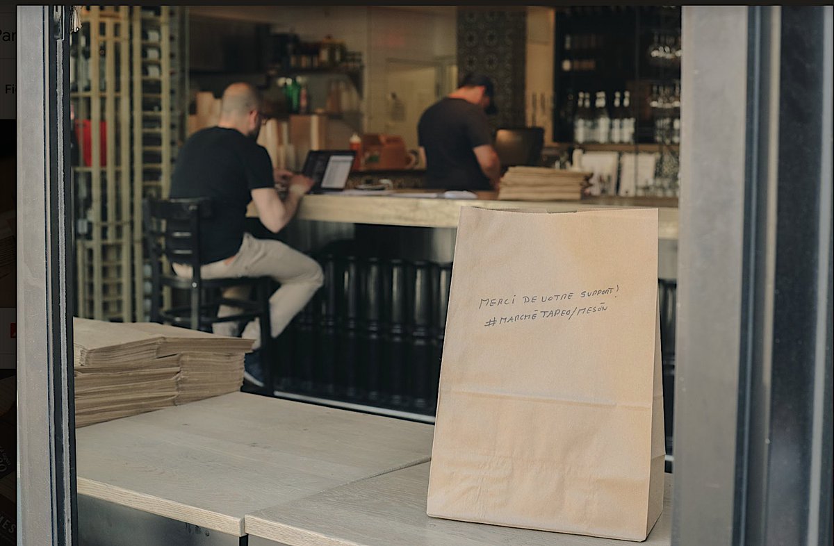 Plein de nouveautés s'ajoutent à notre menu, histoire d'accueillir le 🌞! Du mercredi au dimanche, on prépare vos commandes pour emporter ou en livraison, si vous êtes à moins de 5km du resto!
👉restotapeo.com